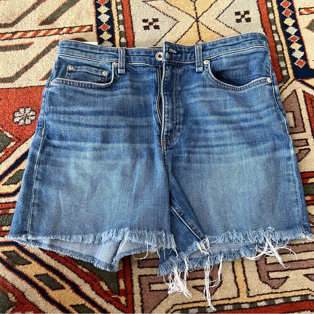 rag & bone nina high rise shorts 28"
